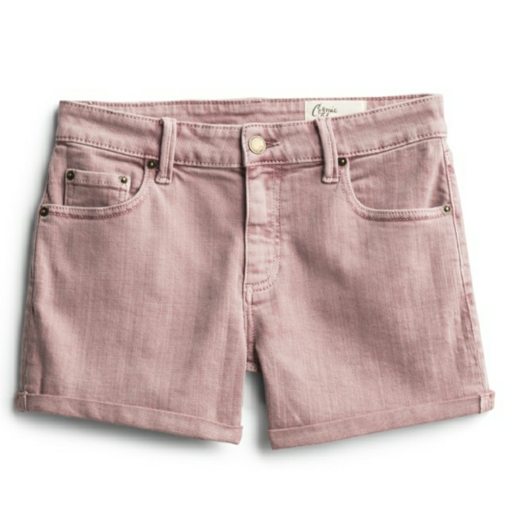 Cosmic Blue Love light purple shorts. Stitch fix